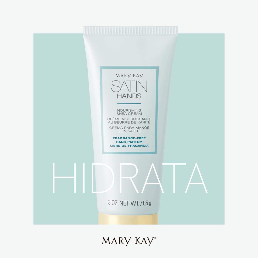 Illustration of barrier protection and velvet texture for Mary Kay Satin Hands Shea Cream