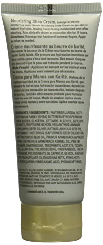 Mary Kay Satin Hands Nourishing Shea Cream fragrance free label highlight