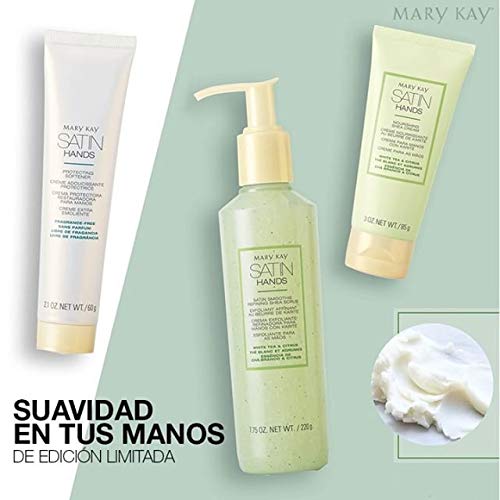 Mary Kay Satin Hands Nourishing Shea Cream packaging in retail style for freshness