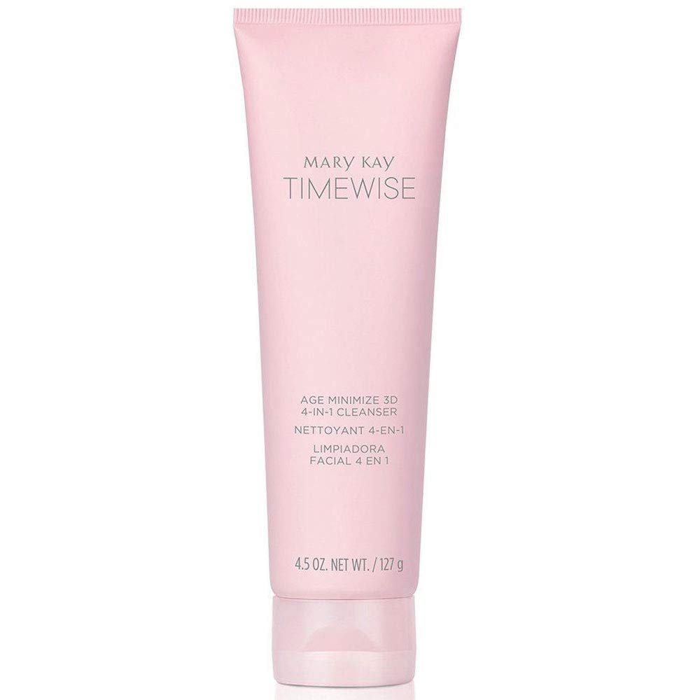 Mary Kay TimeWise 3D Cleanser bottle-pour for gentle makeup removal and refreshing cleanse.
