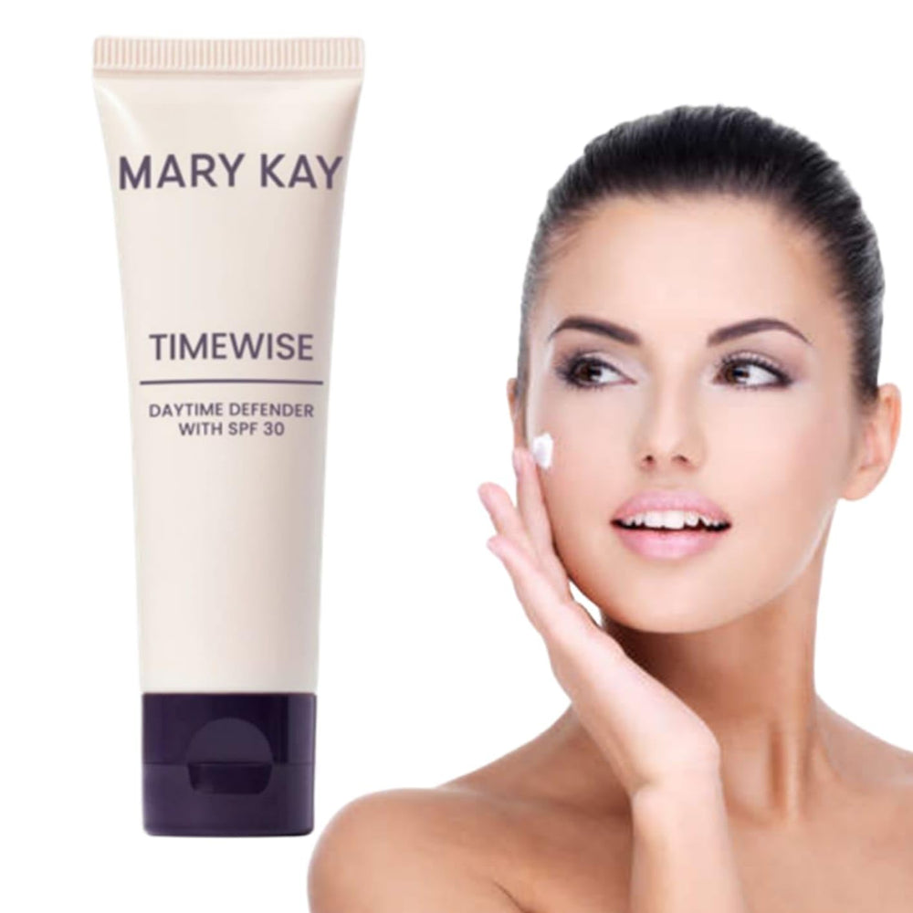 Mary Kay Timewise Daytime Lotion SPF 30 bottle for daily sun protection and moisture.