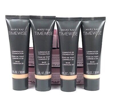 Mary Kay TimeWise Luminous 3D Foundation pump dispenser for easy, controlled application