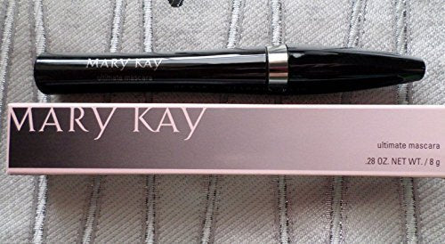 Mary Kay Ultimate Mascara brush close-up showing defined, long lashes for day-to-night wear