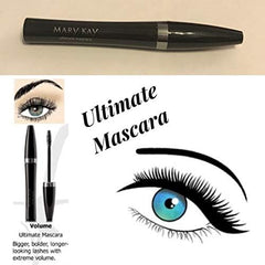 Mary Kay Ultimate Mascara brush detail showing formula for fuller lashes.
