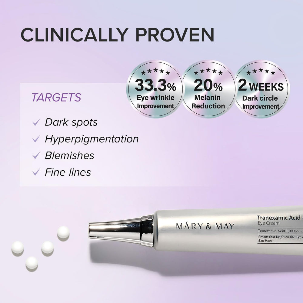Mary&May Glutathione Eye Cream two-pack box ideal for value and routine.