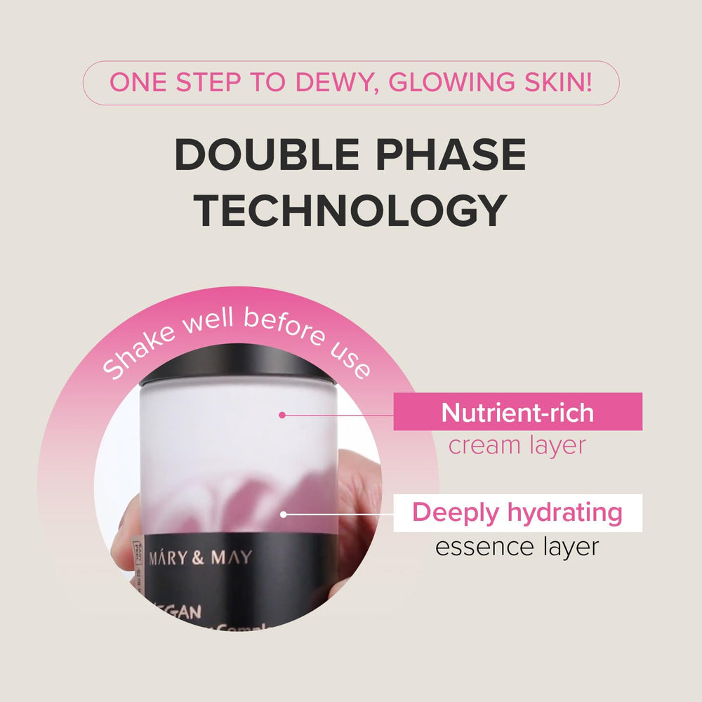 Mary&May Hyaluronic Acid visuals highlight lasting moisture in skin