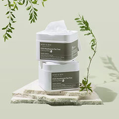 Mary&May mask applied to face for soothing essence delivery