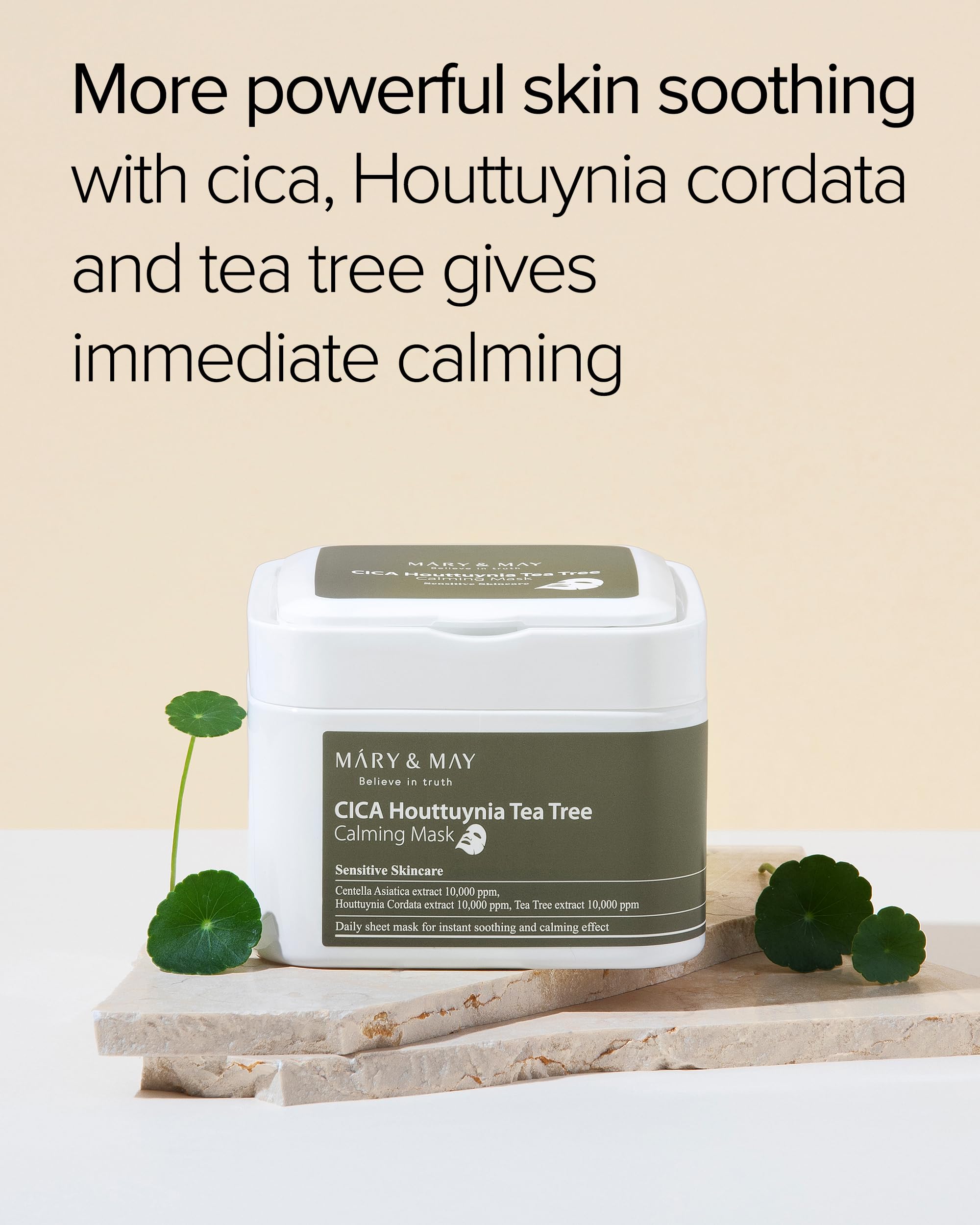 Mary&May nightly routine promotes calm, well-cared-for skin