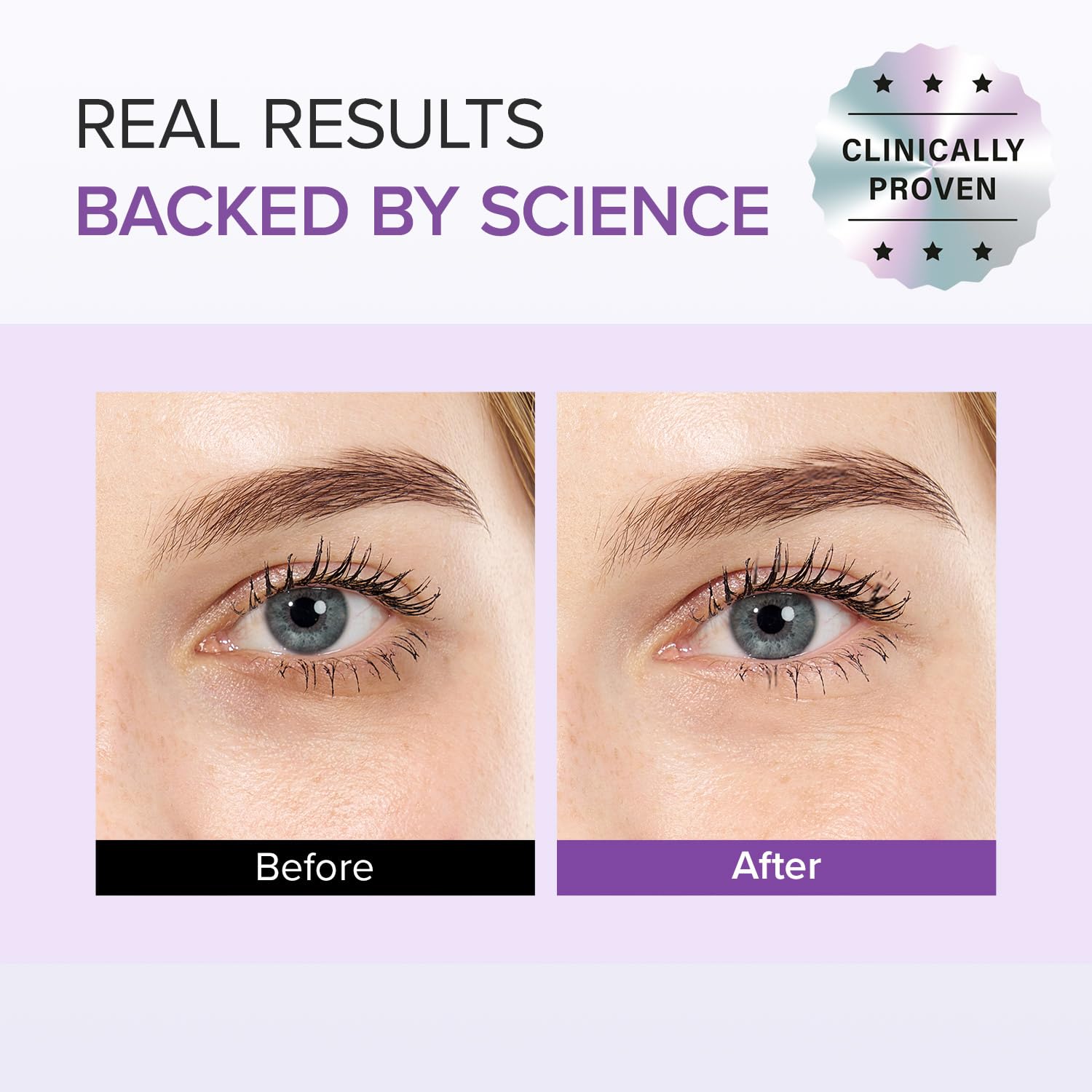 Mary&May under-eye area demo captures gentle application near the eye.