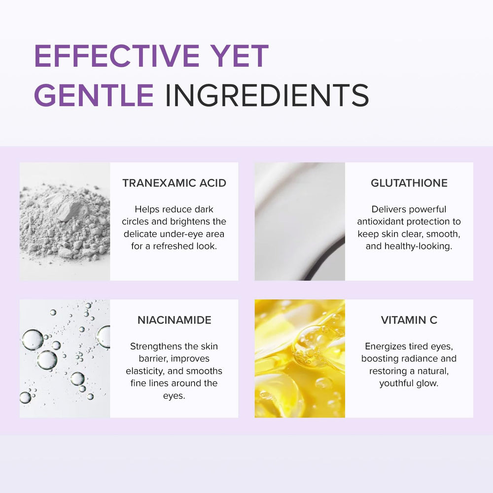 Mary&May vitamin C and niacinamide ingredients callout emphasizes brightening and tone-evening.