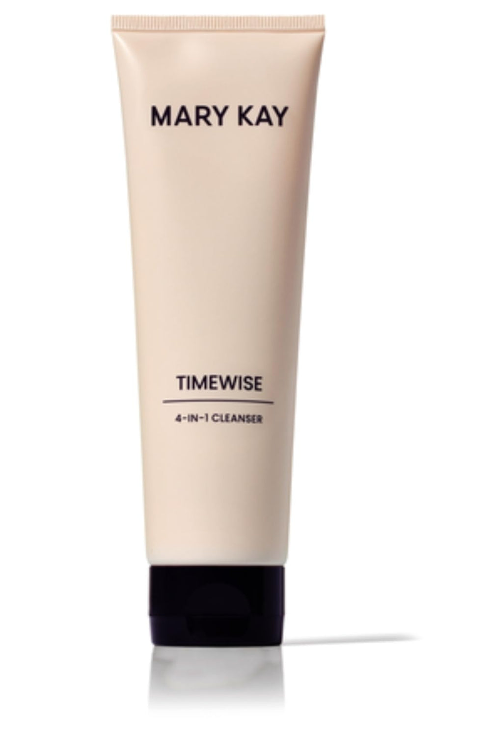 Mary Kay TimeWise 4-In-1 Cleanser jar offers gentle cleansing and exfoliation for combo/oily skin