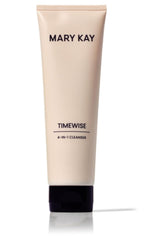 Mary Kay TimeWise 4-In-1 Cleanser bottle for normal to dry skin, gentle daily cleanse.