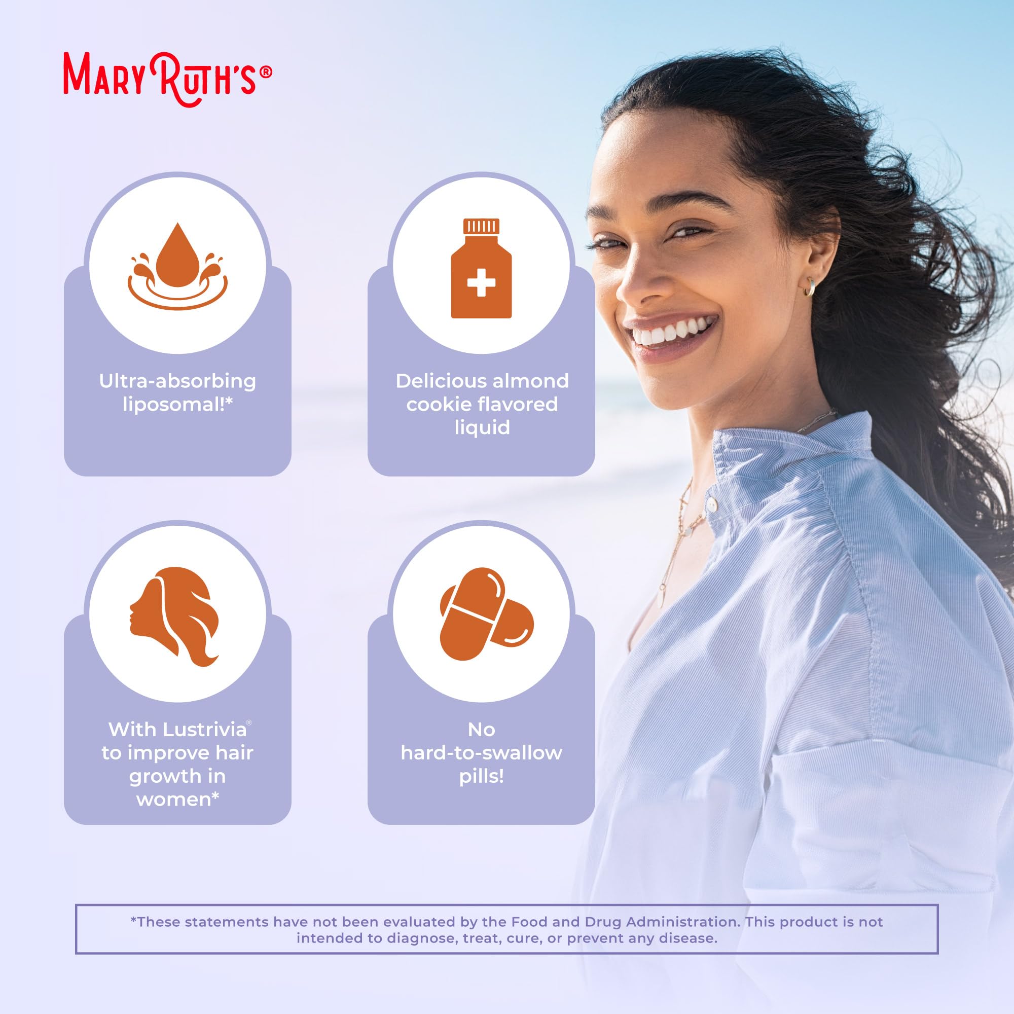 MaryRuth Organics clinical results show thicker hair in weeks