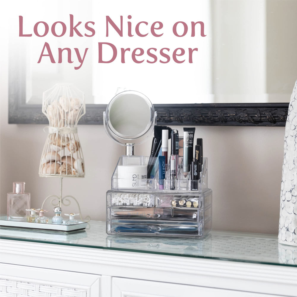 Masirs adaptable vanity storage stack demonstrates customizable setup