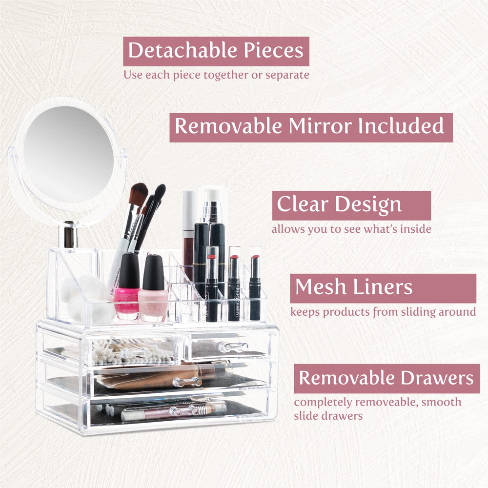 Masirs drawer stack modular setup shows flexible stacking for customized vanity.
