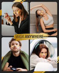 Maskiss collagen hyaluronic eye patches packaging highlights premium formula for hydrated under-eye skin.