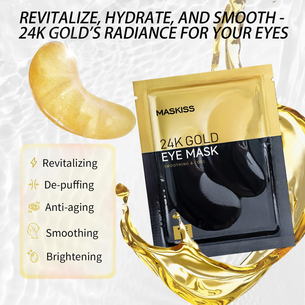 Maskiss easy-use patch application shows clean fingertips and minimal steps.