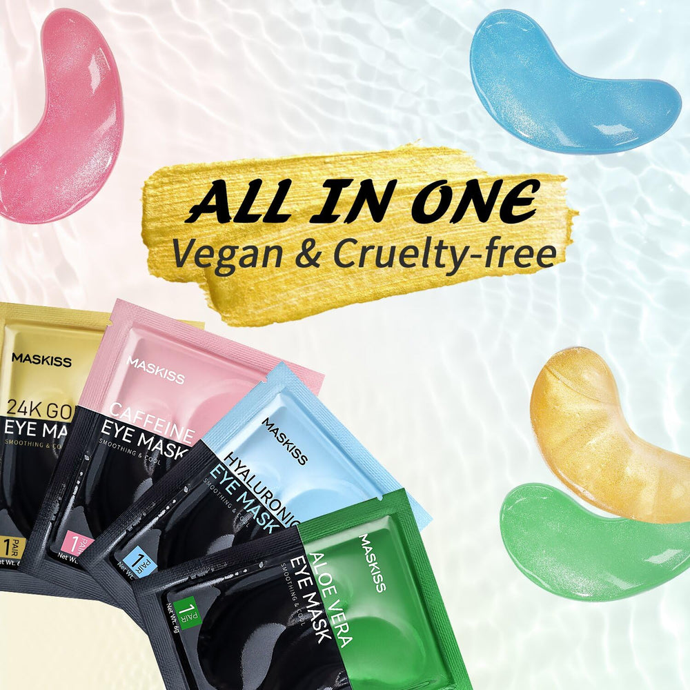 Maskiss individually wrapped patches conveying hygiene and travel-friendly freshness.