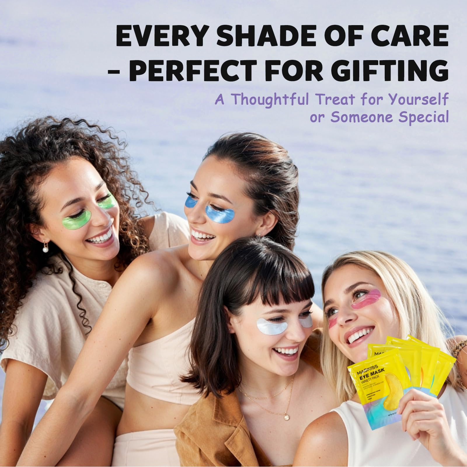 Maskiss ingredient focus (caffeine, retinol, hyaluronic acid) demonstrates versatile skin support.