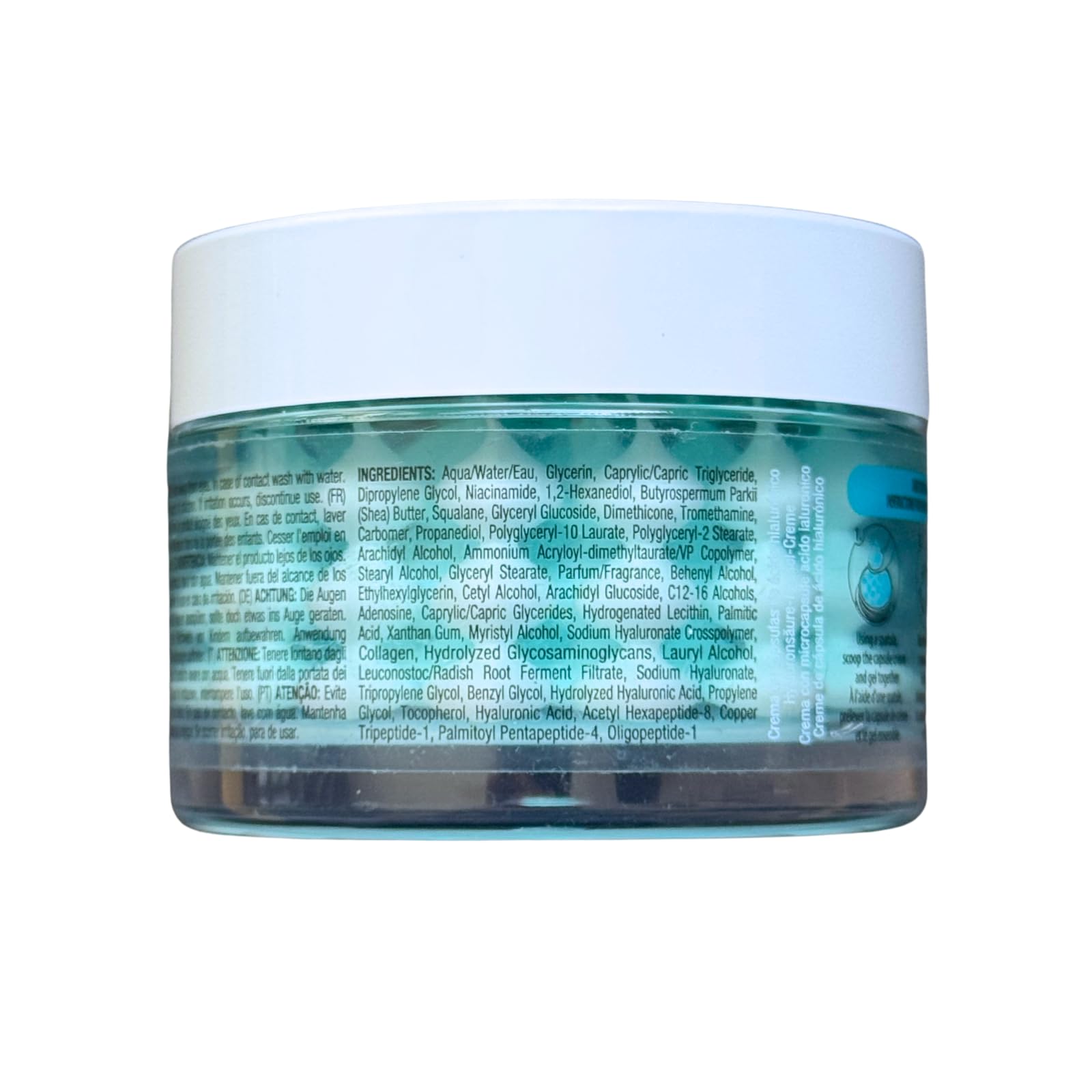masque BAR daily dry skin relief after use close-up glow