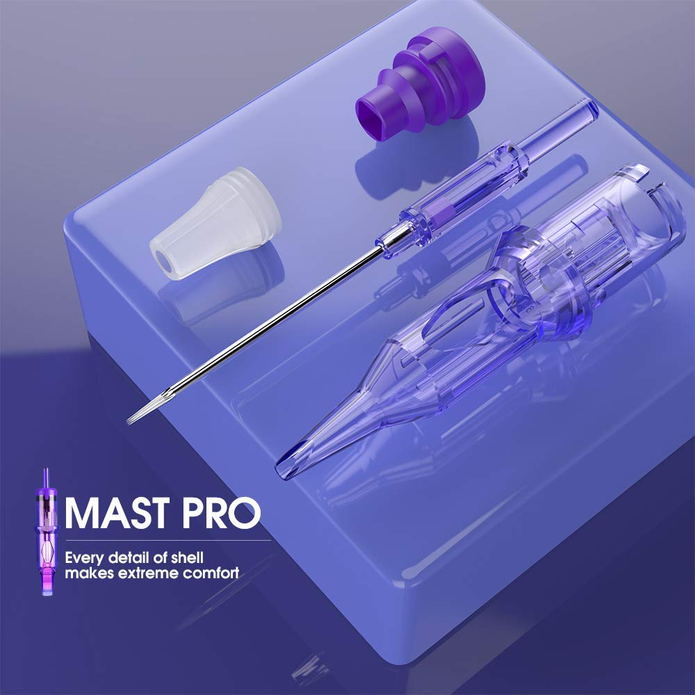 MAST TATTOO 0.2mm bugpin round liner enables precise lines