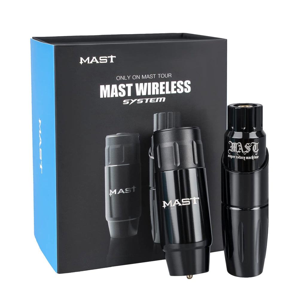 MAST TATTOO Mast Tour 25mm grip enables easy bagging for travel tattoo sessions