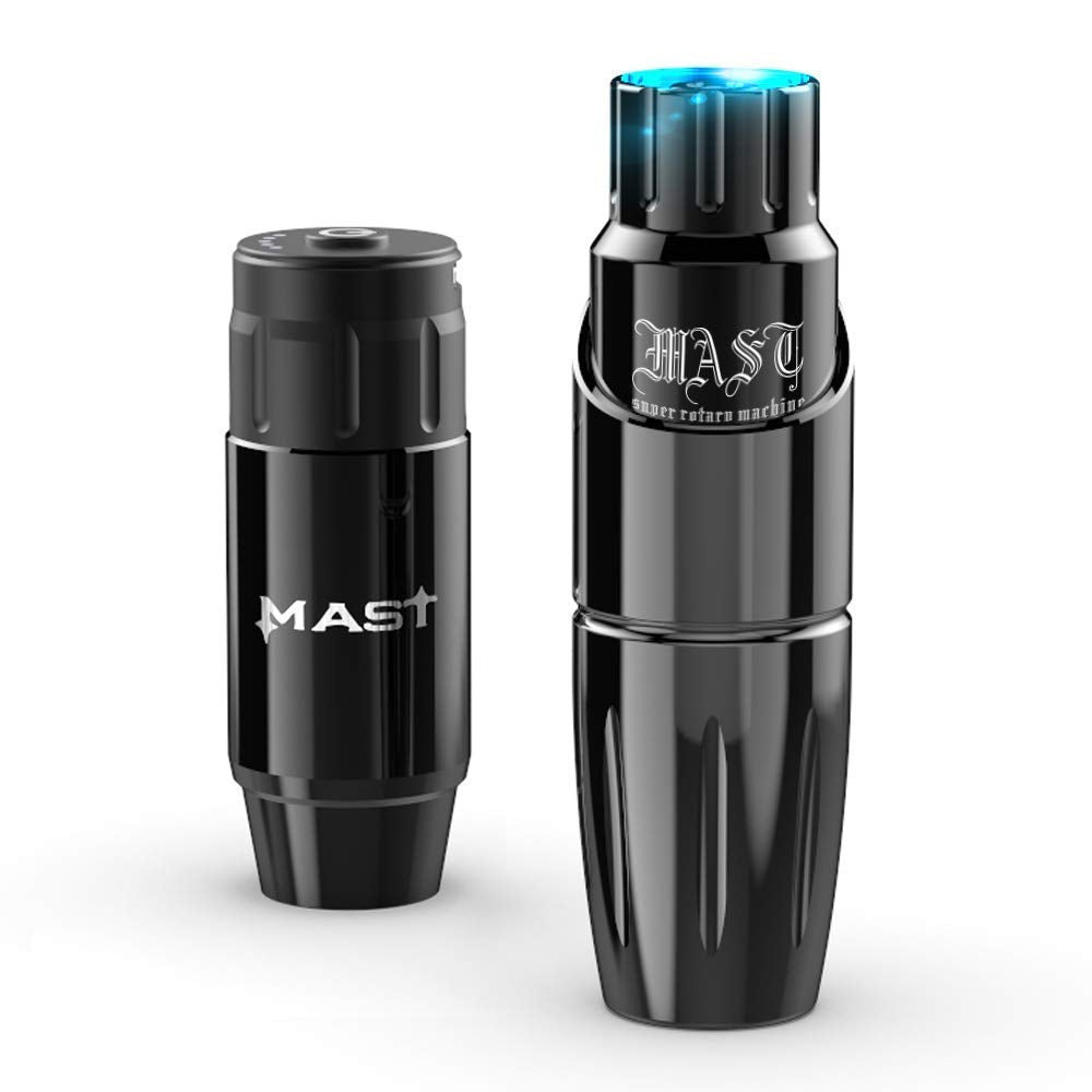 MAST TATTOO Mast Tour compact design shown for portable tattoo sessions