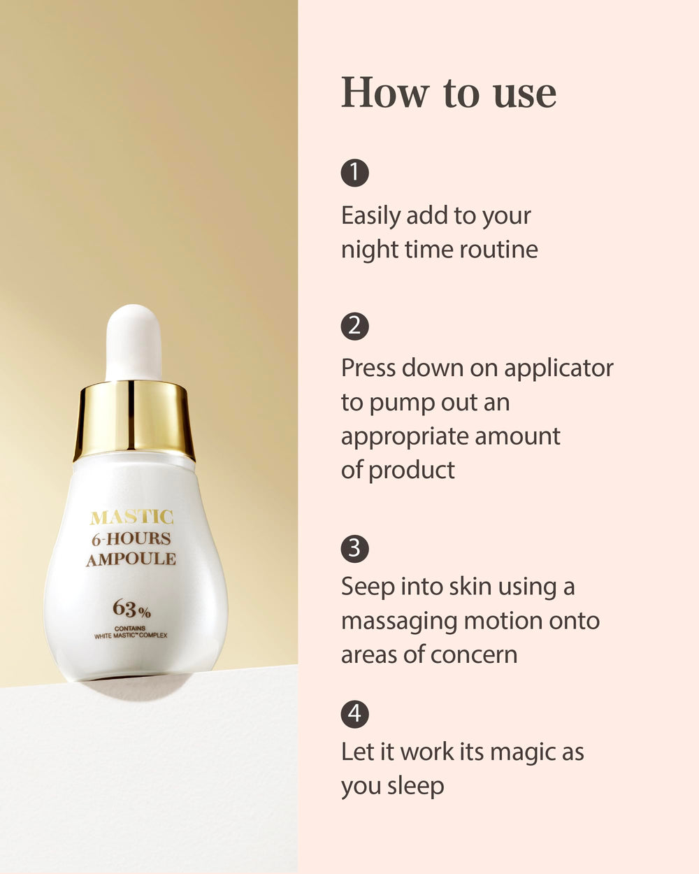 Mastina Glass Skin ambiance shows radiant, moisturized look.