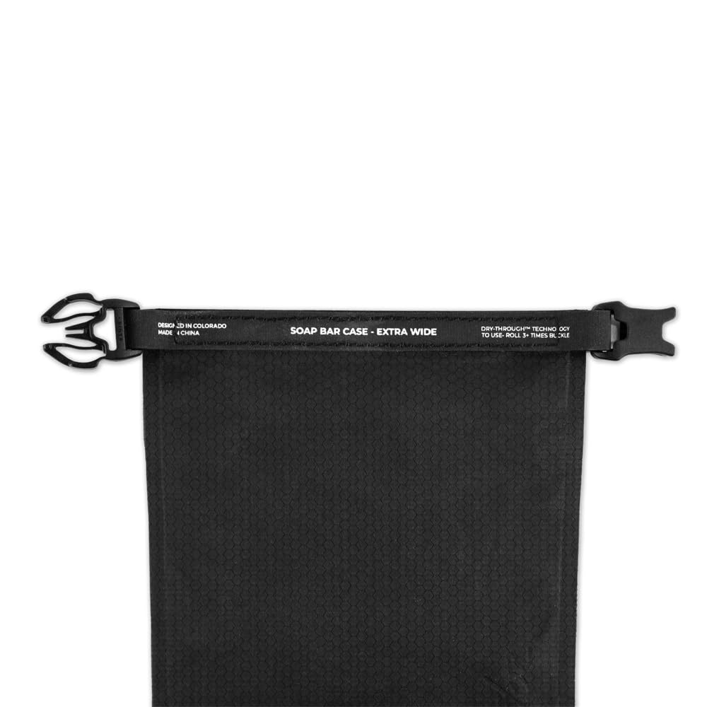 Matador Soap Bar Case XL waterproof and leakproof protects toiletries during flights.