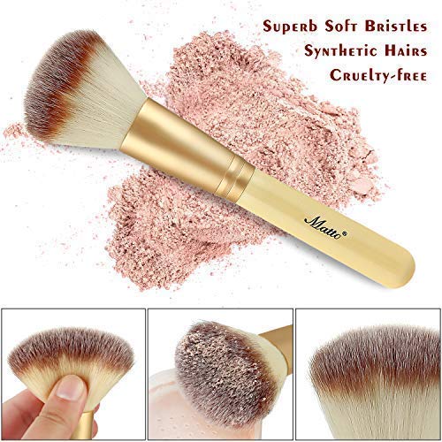 Matto brush holder keeps the golden set neatly stored on your desk.