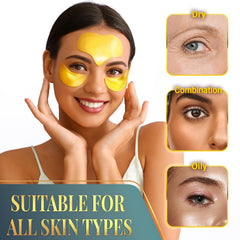 Matykos golden sachets packaging closeup signaling premium spa at home