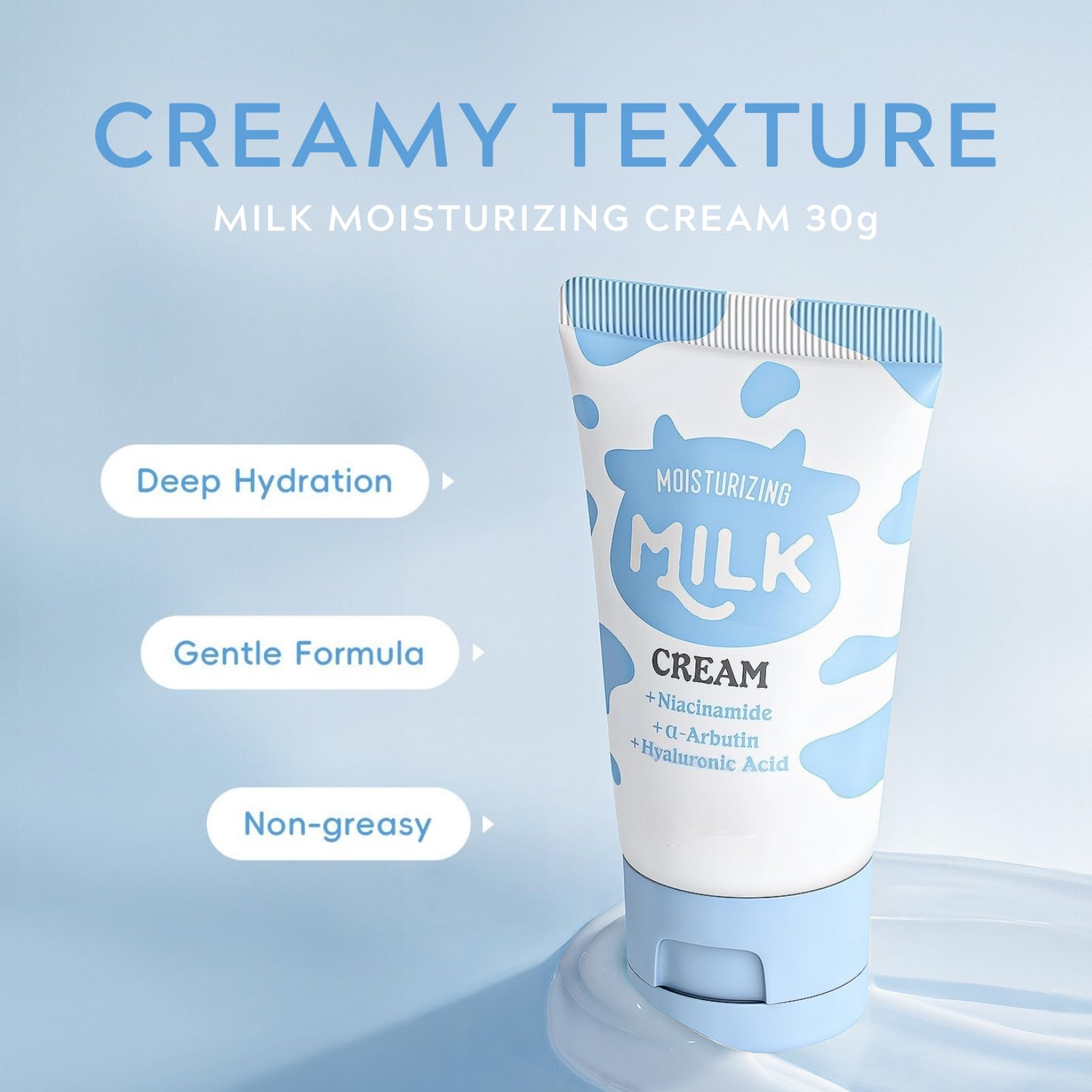 Mauiluxy Milk Skin Care Teens Night Mask provides deep hydration overnight
