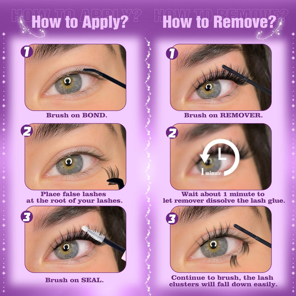 Mavphnee all-in-one lash kit for DIY use at home.
