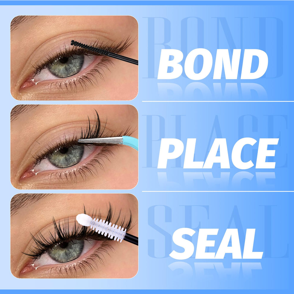 Mavphnee bond and seal lash glue provides secure wear and easy cleanup.
