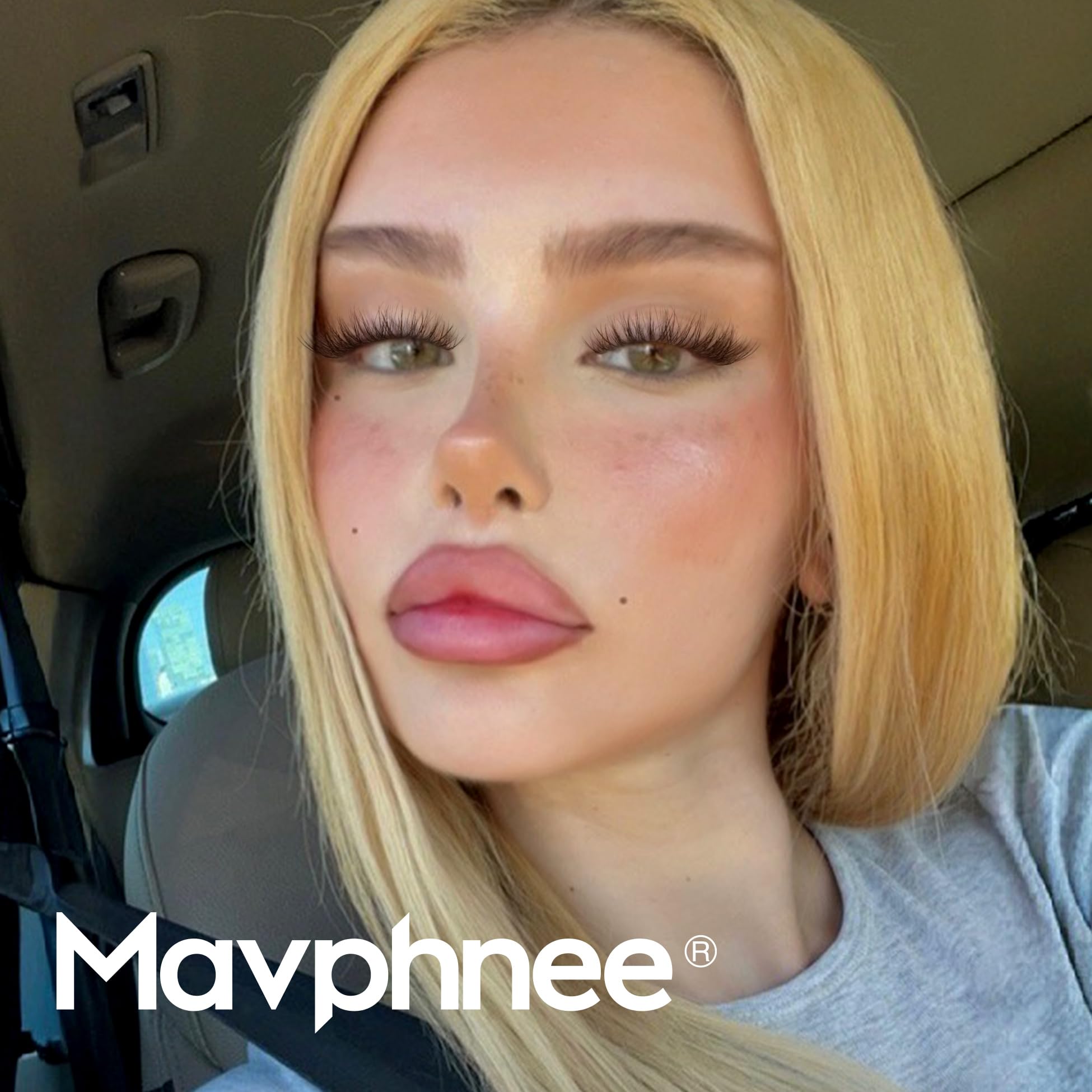 Mavphnee durable, reusable lash clusters resist shedding