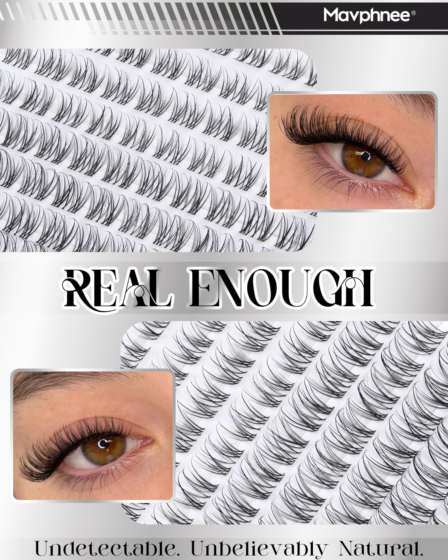 Mavphnee Lash Bond and Seal provides waterproof hold for day-long wear