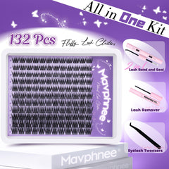 Mavphnee LC-curly clusters—soft feather-light fibers for all-day comfortable wear.