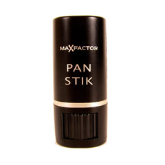 Max Factor Panstik Foundation 12 True Beige bottle-brush for smooth, even skin tone.