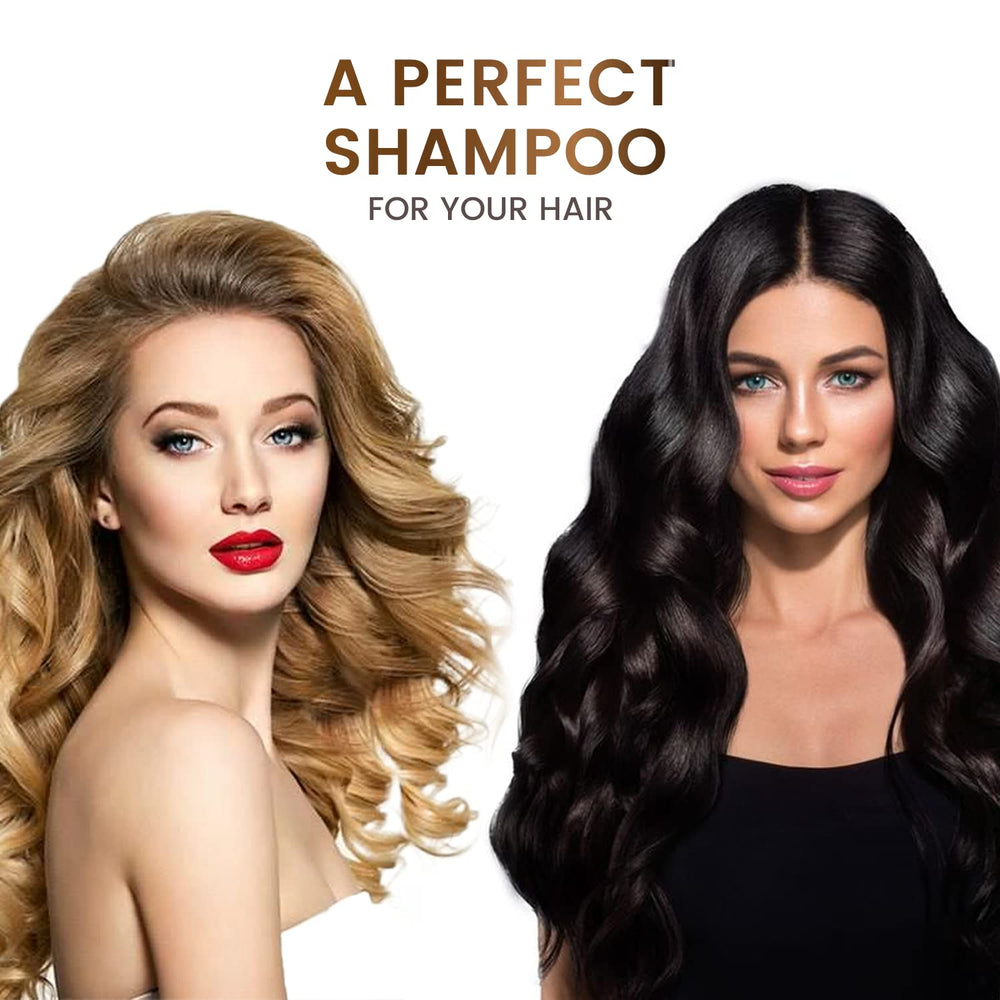 Max Green Alchemy MGA Vegan Hair Shampoo for all hair types with color-treated look.