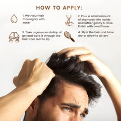 Max Green Alchemy Scalp Rescue humidity-shield on styled hair, natural finish.