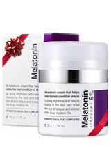 MAXCLINIC Time Return Melatonin Cream jar demonstrates rich hydration for dry skin.