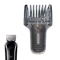 Maxeylead replacement trimmer comb 1-18mm provides precise length control for clean, defined edges.
