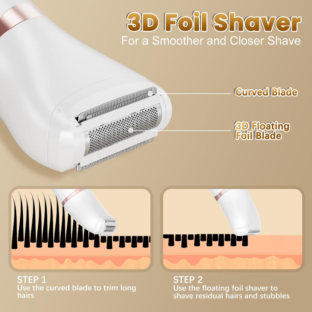 MAXGROOM LED display indicates battery status for easy use