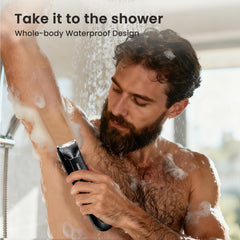 MAXGROOM nose trimmer enables safe nasal hair trimming