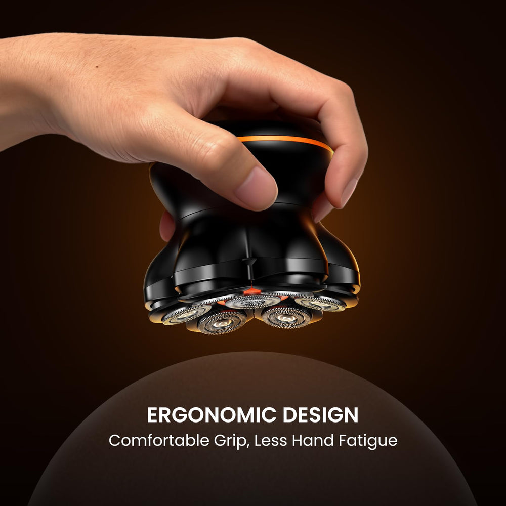 MAXGROOM wet/dry shaving capability supports shower routines and quick touch-ups.