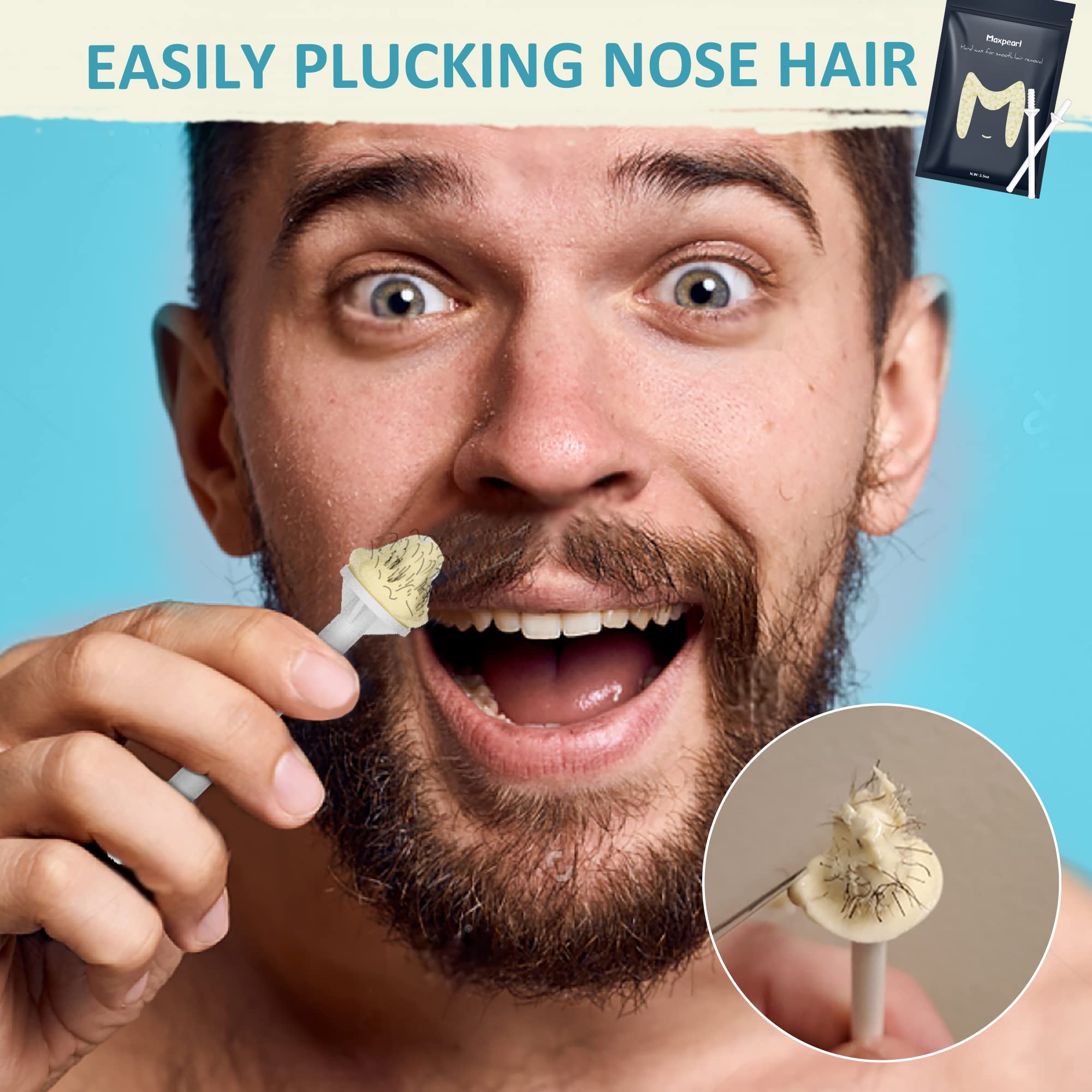 Maxpearl wooden spatulas kit for hygienic waxing sessions