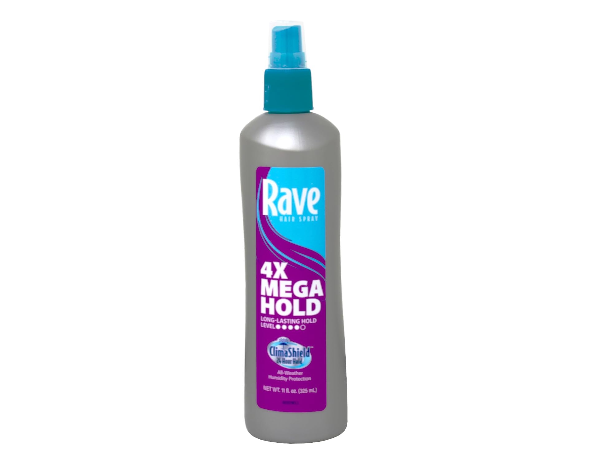 Maxtrv Rave 4X Mega Hairspray nozzle-dispense for precise styling on the go.