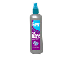 Maxtrv Rave 4X Mega Hairspray nozzle-dispense for precise styling on the go.