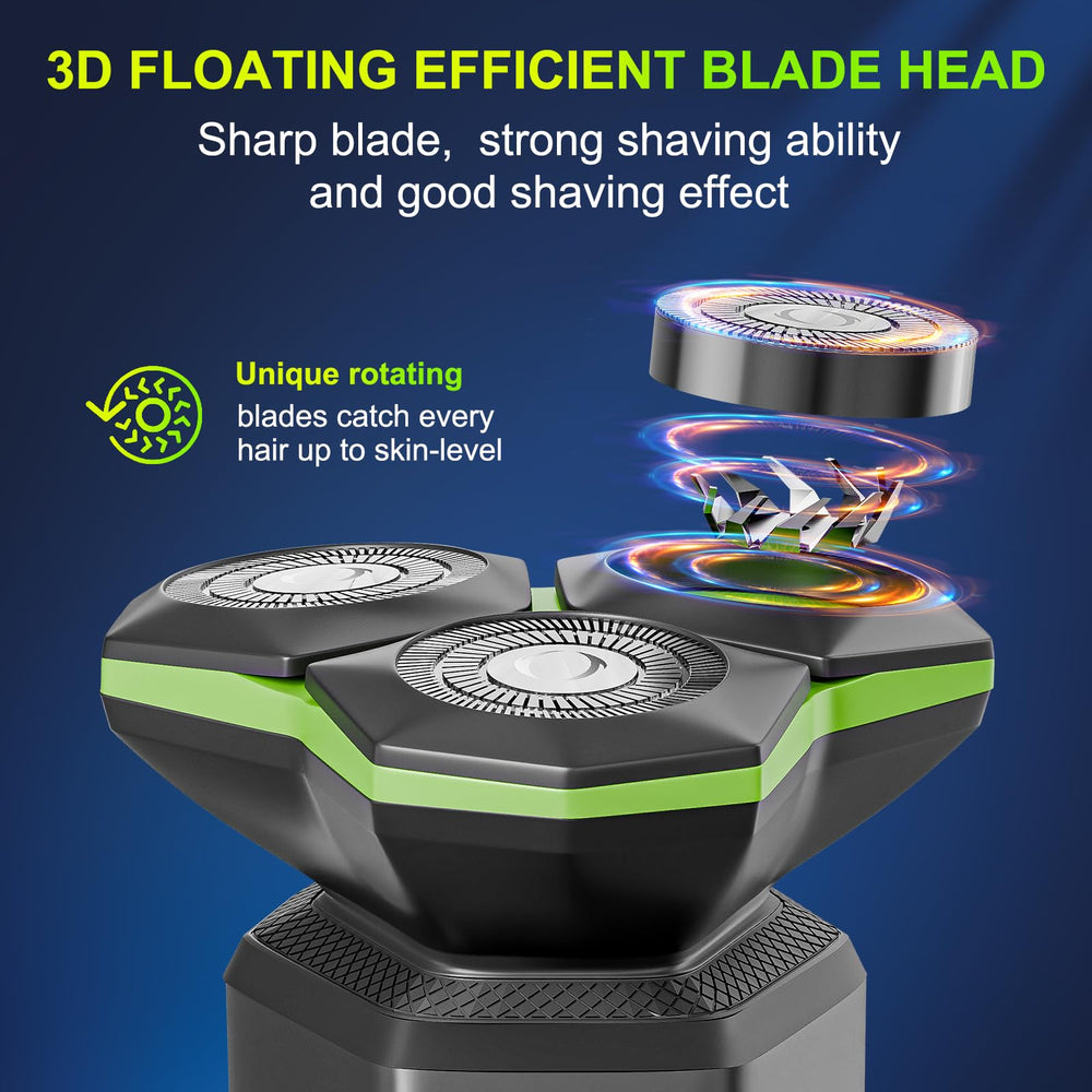 MAXWISDOM razor in a travel-friendly, compact design for easy packing.