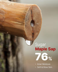 MAY COOP Moisture Essence Toner maple sap ingredients emphasize deep, lasting moisture.
